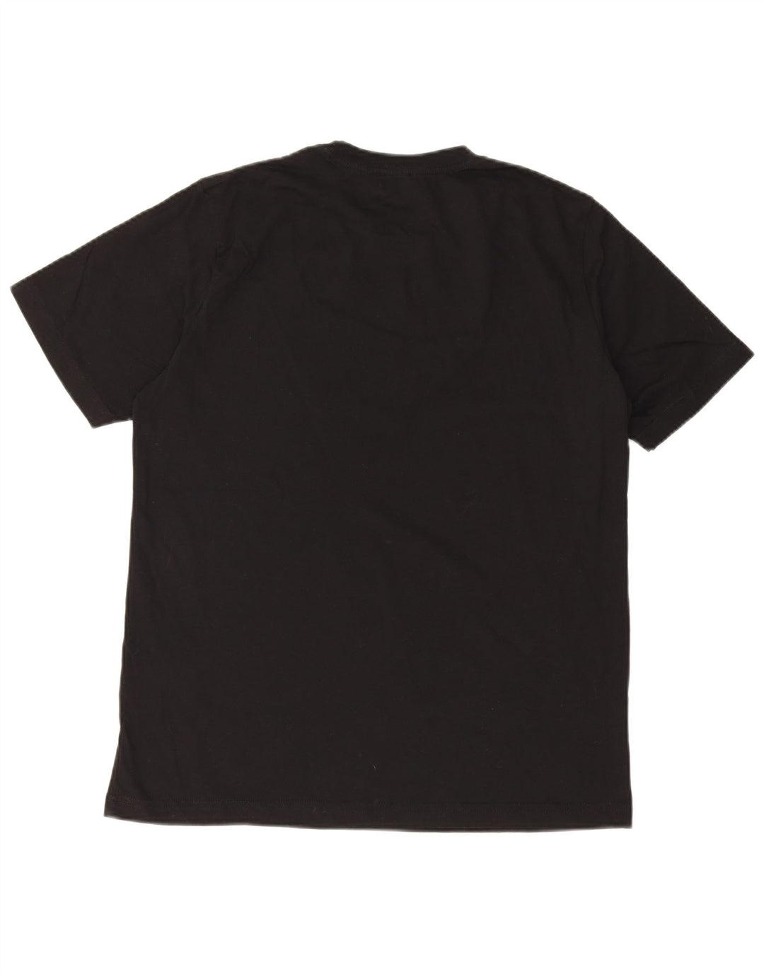Diesel Mens Graphic T-Shirt Top Large Black Cotton