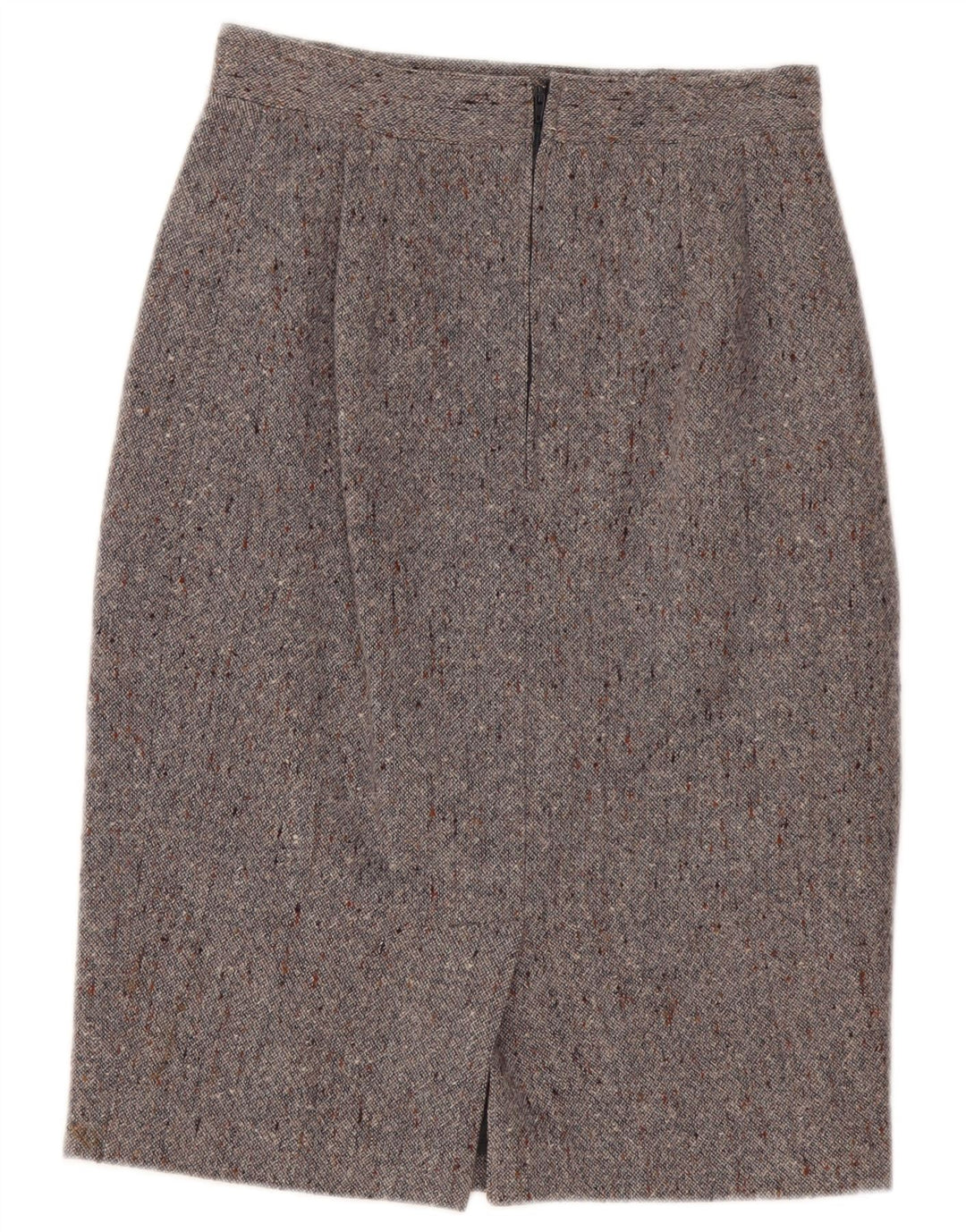 Vintage Womens Pencil Skirt Medium W30 Grey Flecked