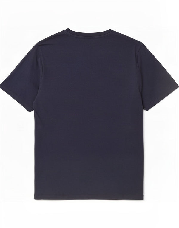 Jack & Jones Mens T-Shirt Top Medium Navy Blue Cotton