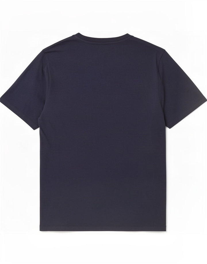 Jack & Jones Mens T-Shirt Top Medium Navy Blue Cotton