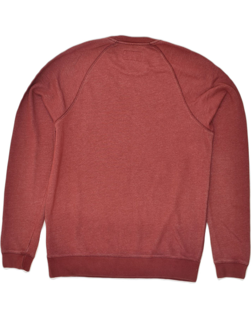 JACK WILLS Mens Sweatshirt Jumper Large Maroon Cotton | Vintage Jack Wills | Thrift | Second-Hand Jack Wills | Used Clothing | Messina Hembry 