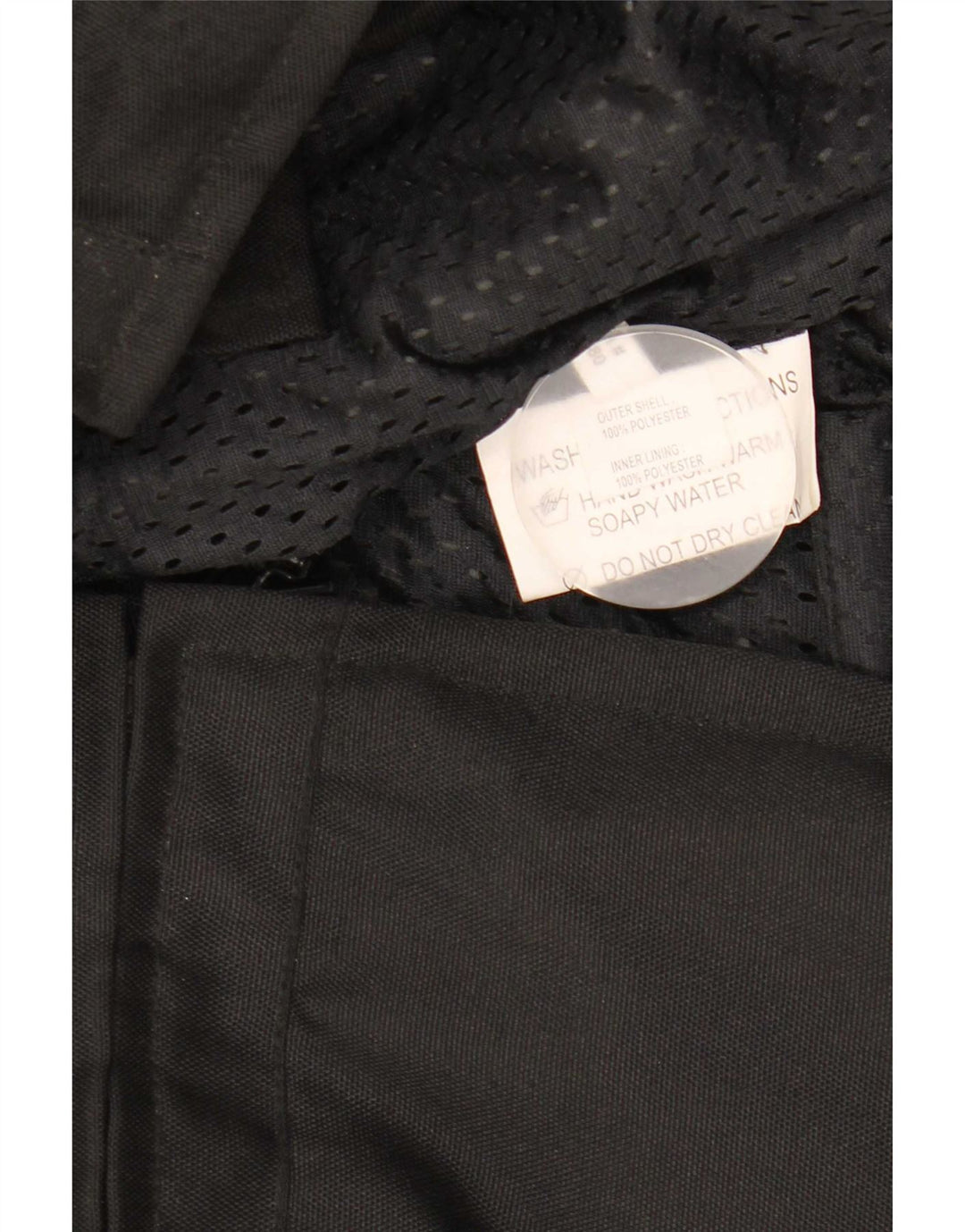 Scotchlite 3M Mens Racer Jacket UK 42 XL Black Polyester