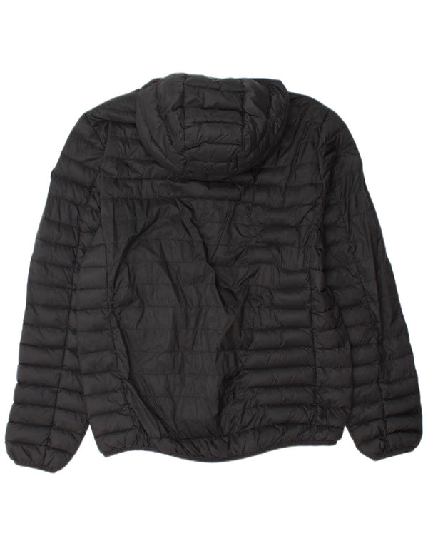 Mistral Mens Hooded Padded Jacket UK 42 XL Black