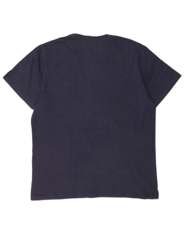 LEVI'S Mens Standard T-Shirt Top Large Navy Blue