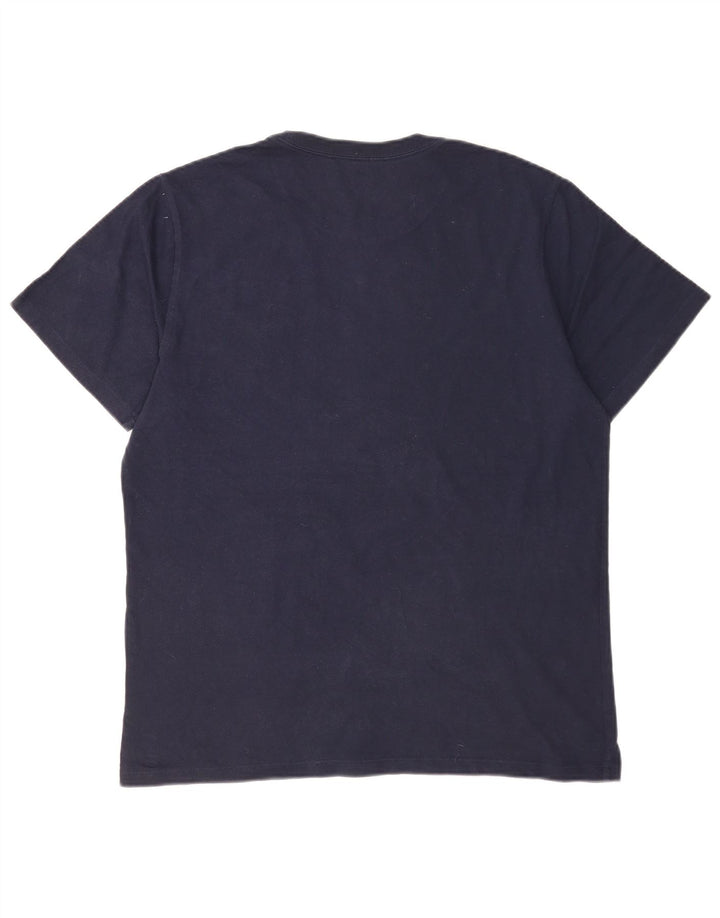 LEVI'S Mens Standard T-Shirt Top Large Navy Blue