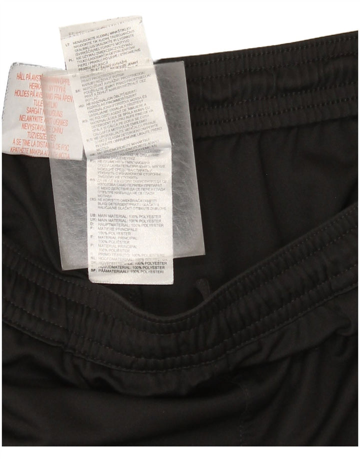Adidas Boys Sport Shorts 15-16 Years Black Polyester