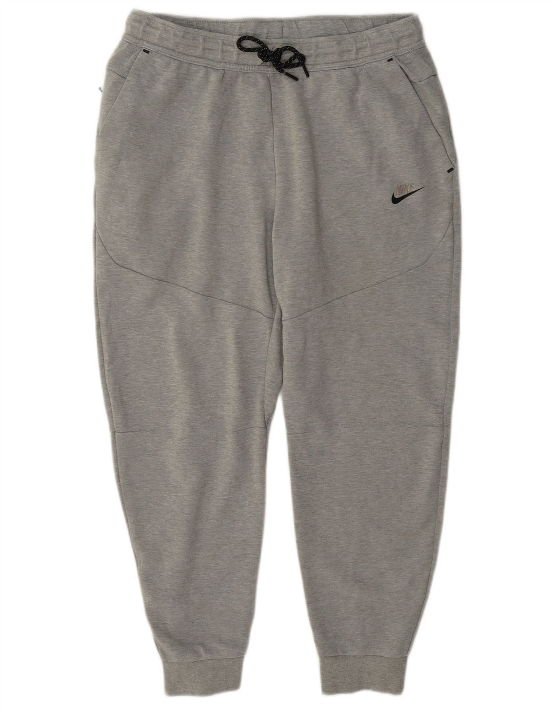 Nike Mens Tracksuit Trousers Joggers Large Grey Cotton