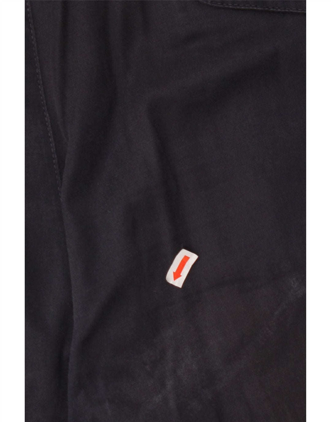 DOCKERS Mens Khakis Pegged Chino Trousers W36 L32 Navy Blue Cotton