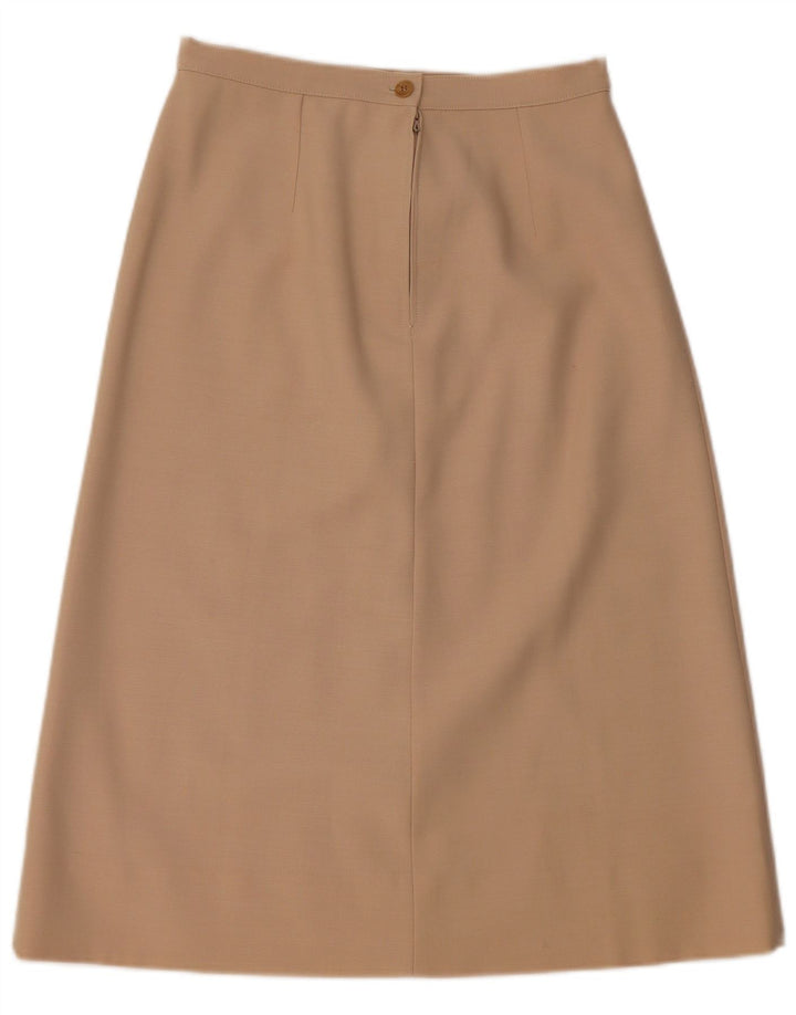 Vintage Womens 4 Button 2 Piece Skirt Set IT 42 Medium W26  Beige