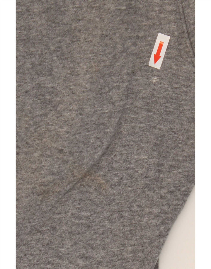 Nike Boys Tracksuit Trousers Joggers 10-11 Years Medium Grey Flecked Cotton