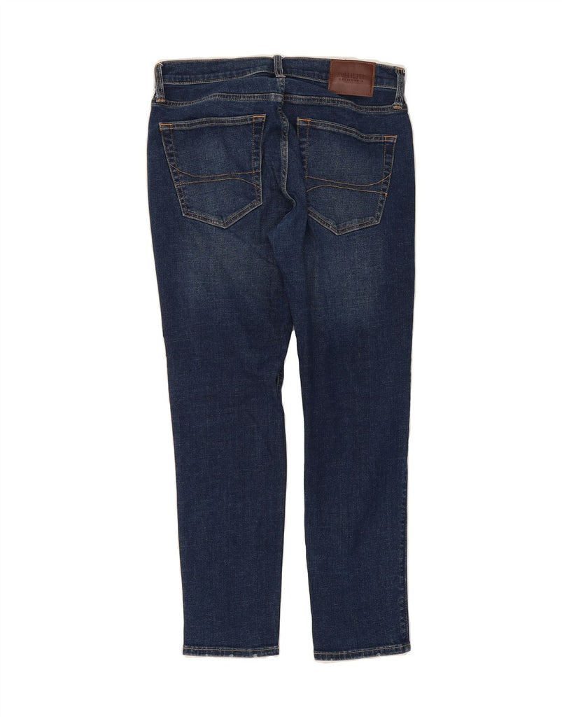 HOLLISTER Mens Slim Tapered Jeans  W32 L30 Blue Cotton Vintage Hollister and Second-Hand Hollister from Messina Hembry 