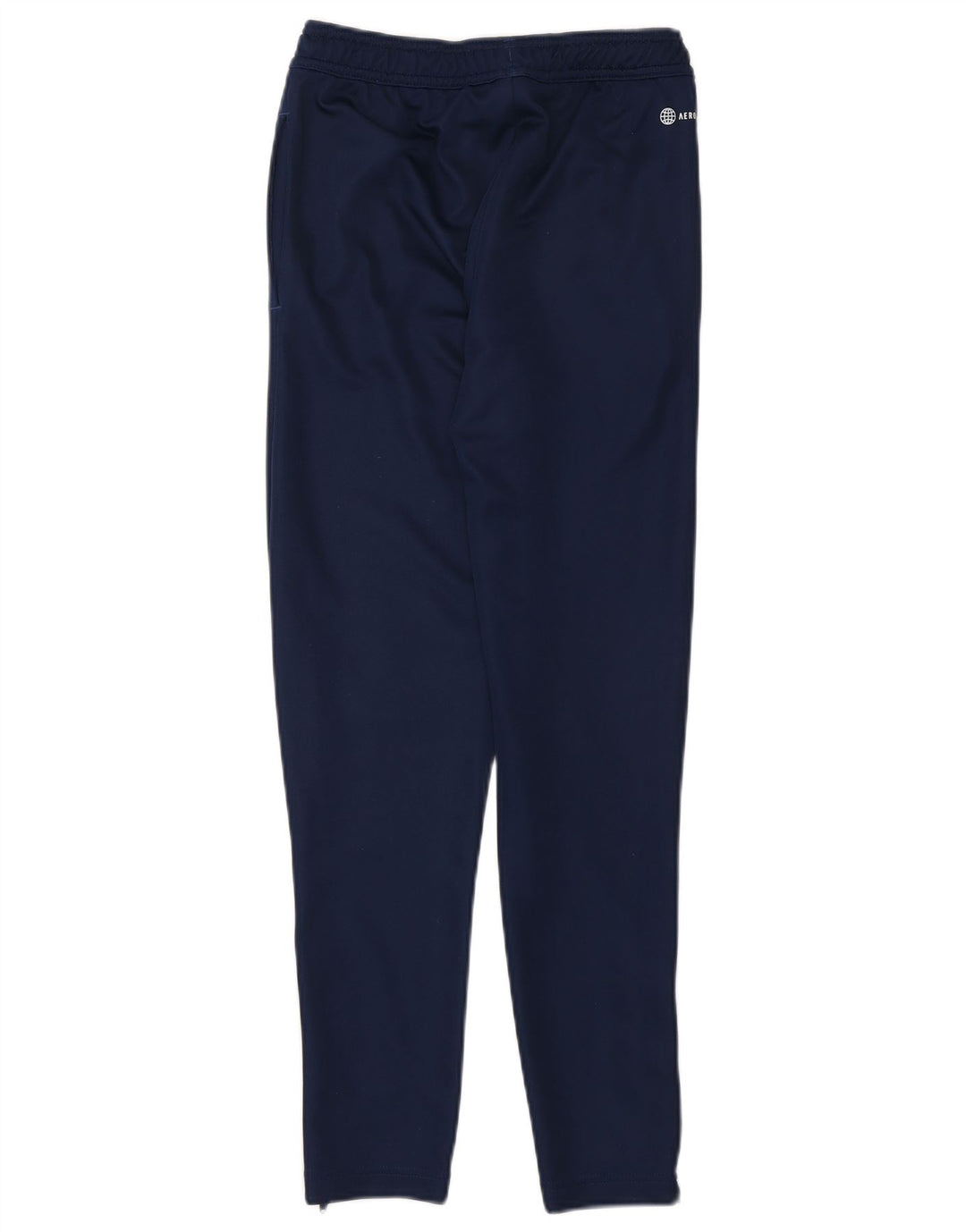 ADIDAS Boys Aeroready Tracksuit Trousers 11-12 Years  Navy Blue Polyester
