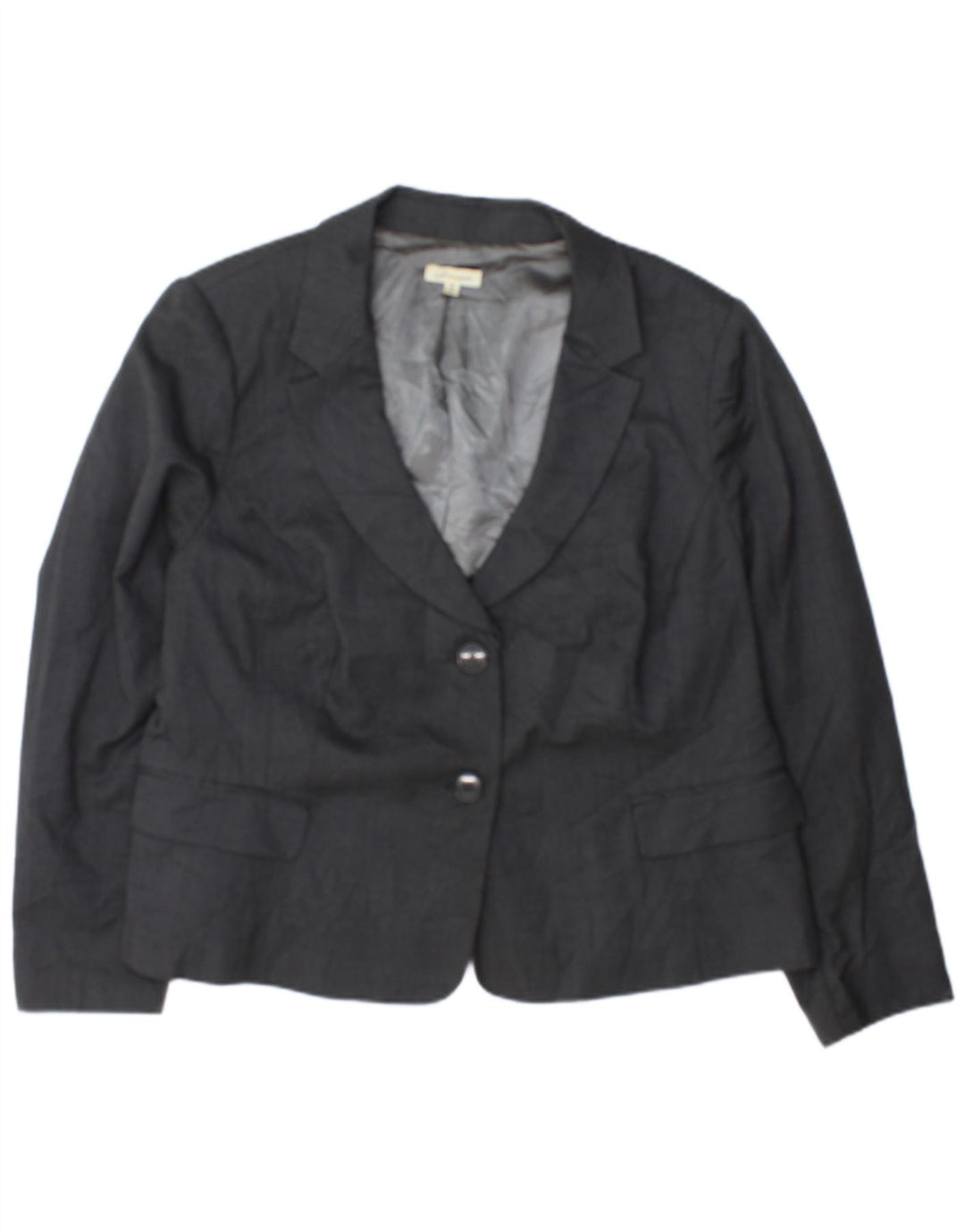 Marks & Spencer Womens Autograph Blazer Jacket UK 18 XL Grey Spotted