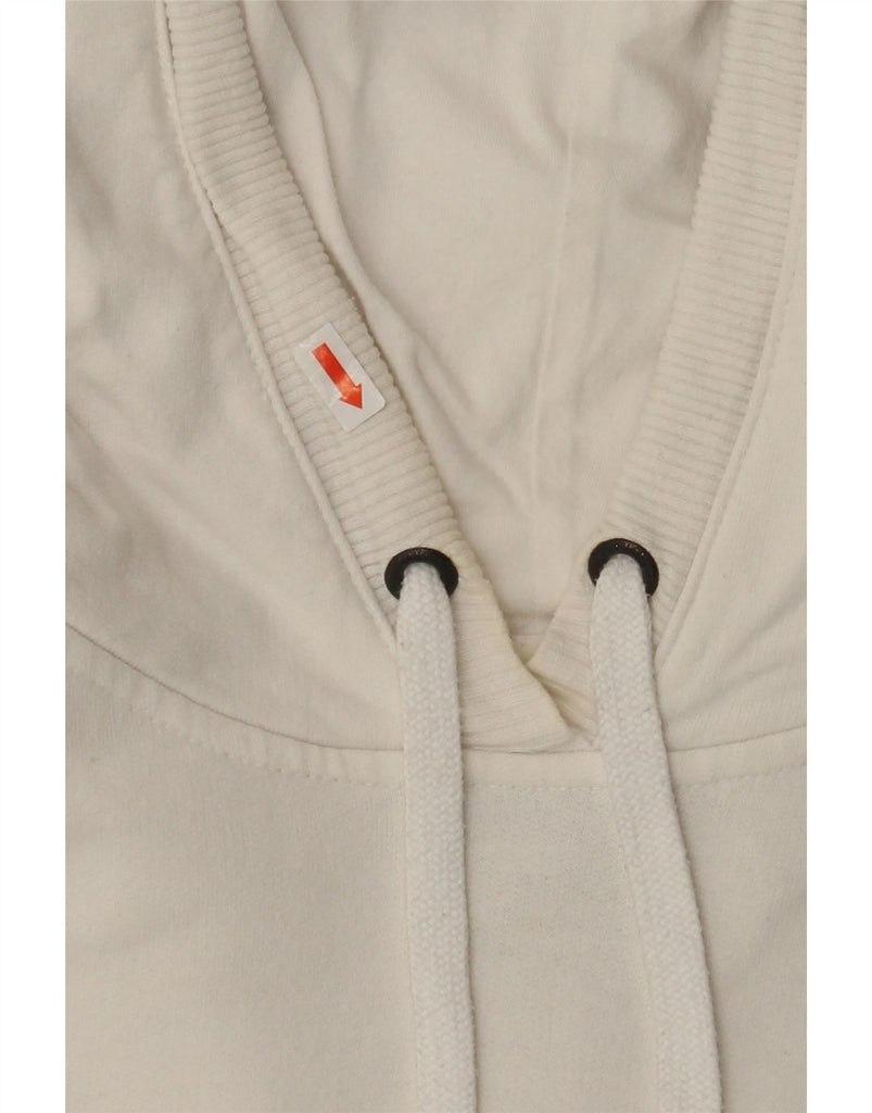 VANS Mens Graphic Hoodie Jumper Large White Cotton Vintage Vans and Second-Hand Vans from Messina Hembry 