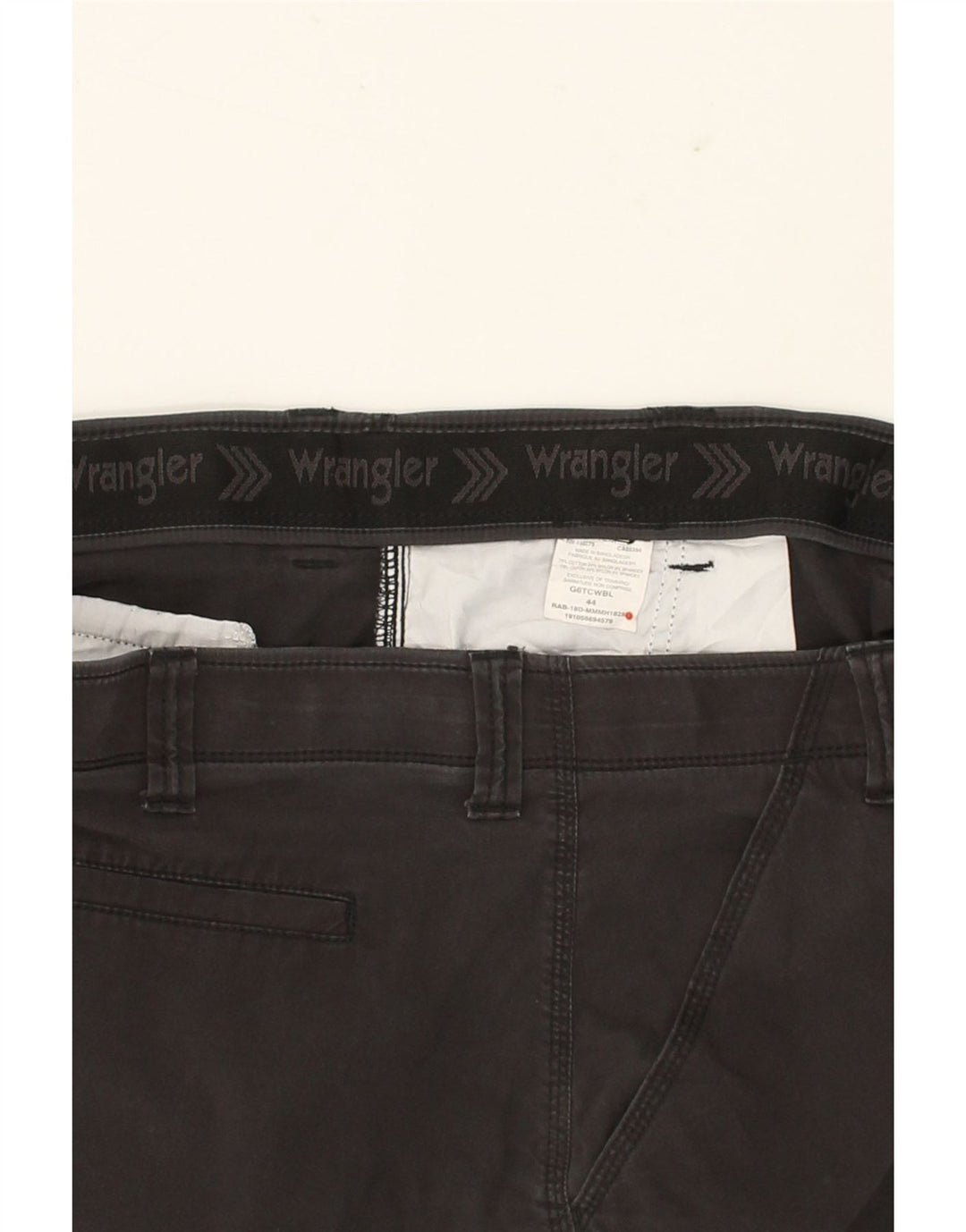 WRANGLER Mens Cargo Shorts W44 2XL  Grey Cotton