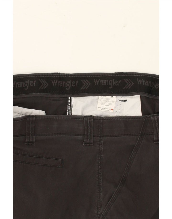 WRANGLER Mens Cargo Shorts W44 2XL  Grey Cotton