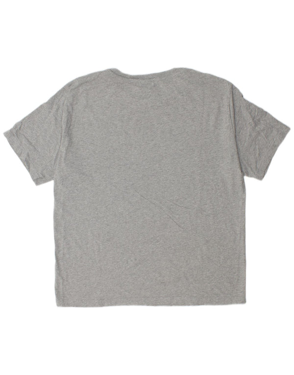 North Sails Mens T-Shirt Top XL Grey Flecked Cotton