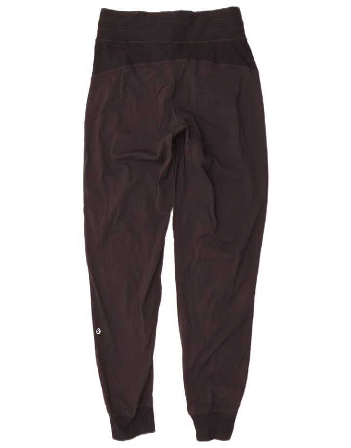 Lululemon Womens Tracksuit Trousers Joggers US 4 Small Black Nylon