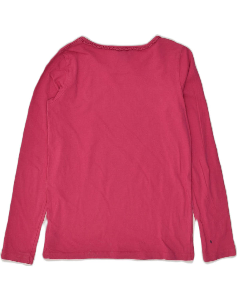 RALPH LAUREN Girls Top Long Sleeve 7-8 Years Medium  Pink Cotton | Vintage Ralph Lauren | Thrift | Second-Hand Ralph Lauren | Used Clothing | Messina Hembry 