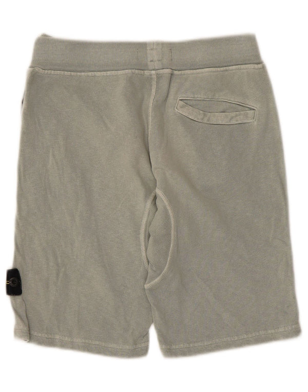 Stone Island Boys Sport Shorts 9-10 Years  Grey Cotton