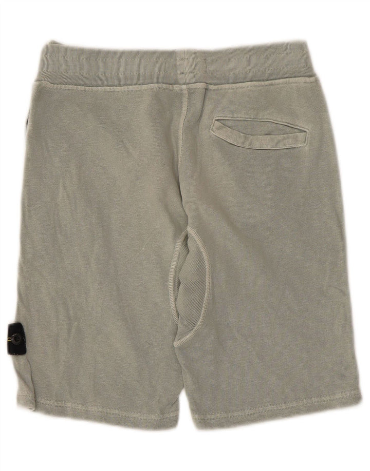 Stone Island Boys Sport Shorts 9-10 Years  Grey Cotton