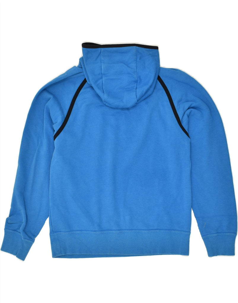 NIKE Boys Graphic Hoodie Jumper 12-13 Years Large  Blue Cotton | Vintage Nike | Thrift | Second-Hand Nike | Used Clothing | Messina Hembry 