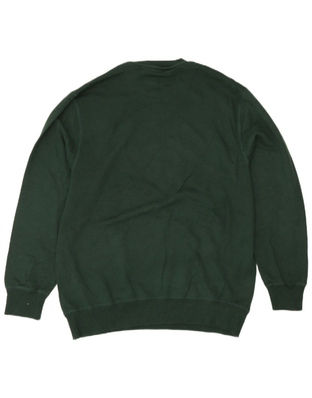 U.S. Polo Assn. Mens Sweatshirt Jumper Large Green Cotton