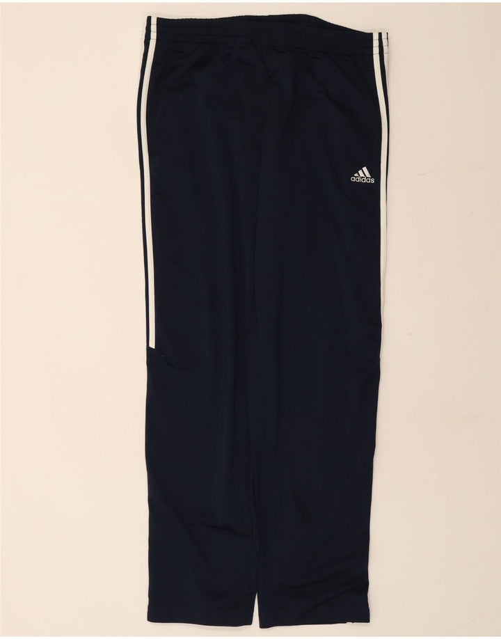 ADIDAS Mens Tracksuit Trousers XL  Navy Blue Polyester