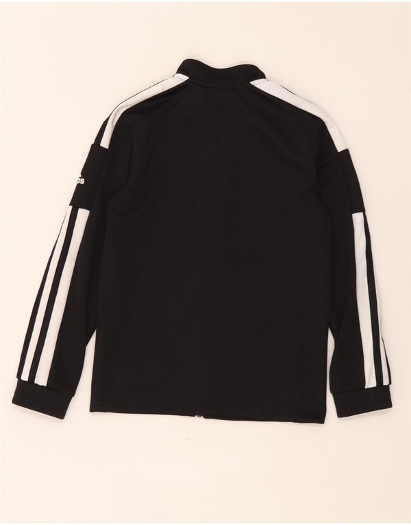 Adidas Boys Aeroready Graphic Tracksuit Top Jacket 7-8 Years Black