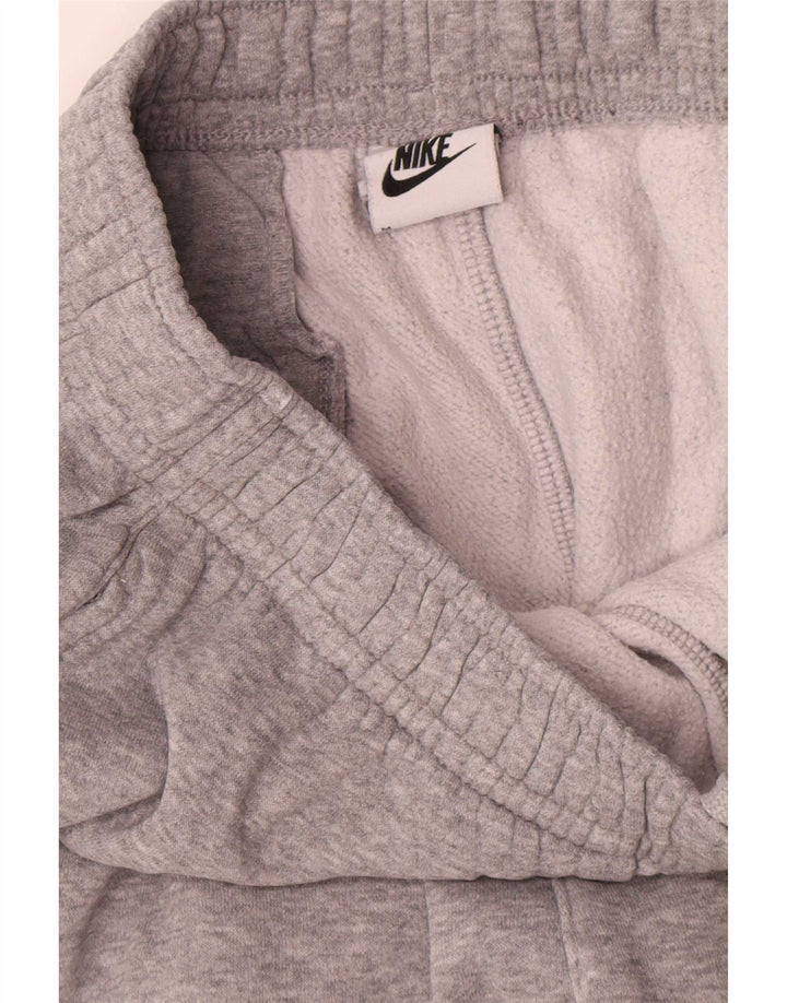 Nike Mens Tracksuit Trousers Joggers Medium Grey Cotton