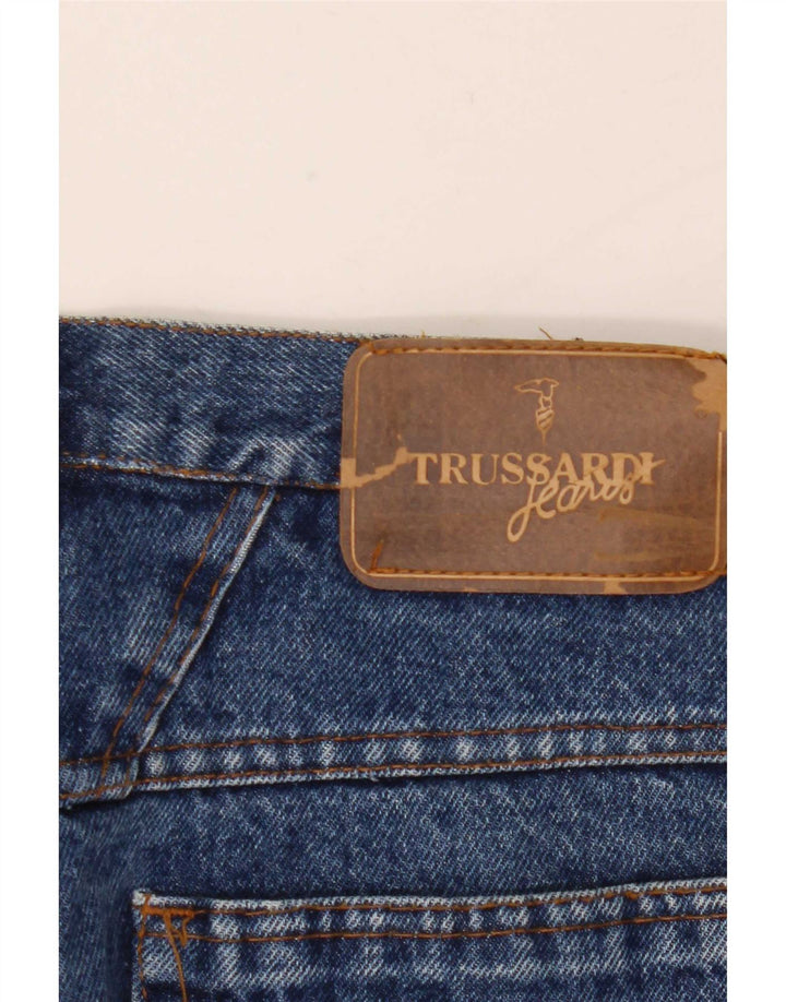 Trussardi Womens Tapered Jeans W30 L29 Blue