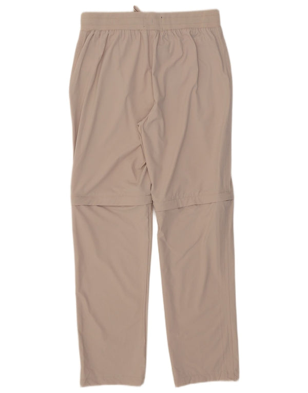Mountain Warehouse Womens Casual Trousers UK 12 Medium W32 L29 Beige