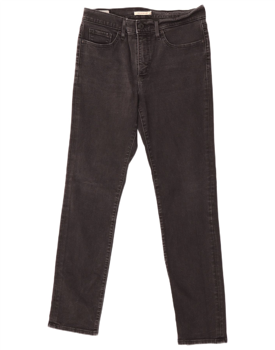 Levi's Womens 312 Shaping Slim Jeans W30 L32 Black Cotton