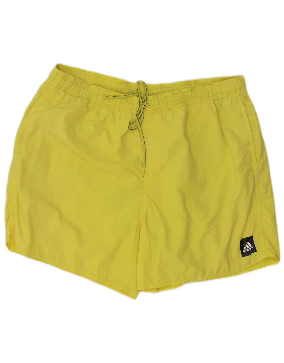 ADIDAS Mens Swimming Shorts XL  Yellow Polyester