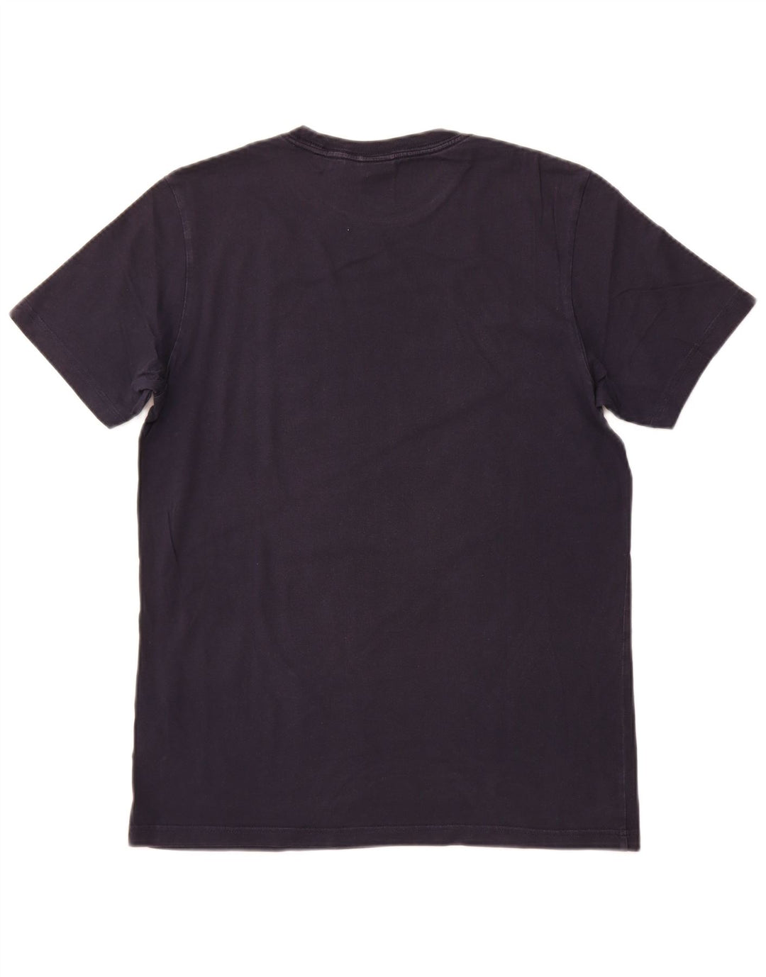 Adidas Mens Graphic T-Shirt Top Medium Navy Blue Cotton