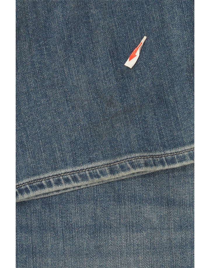 Marks & Spencer Mens Straight Jeans W34 L31 Blue Cotton