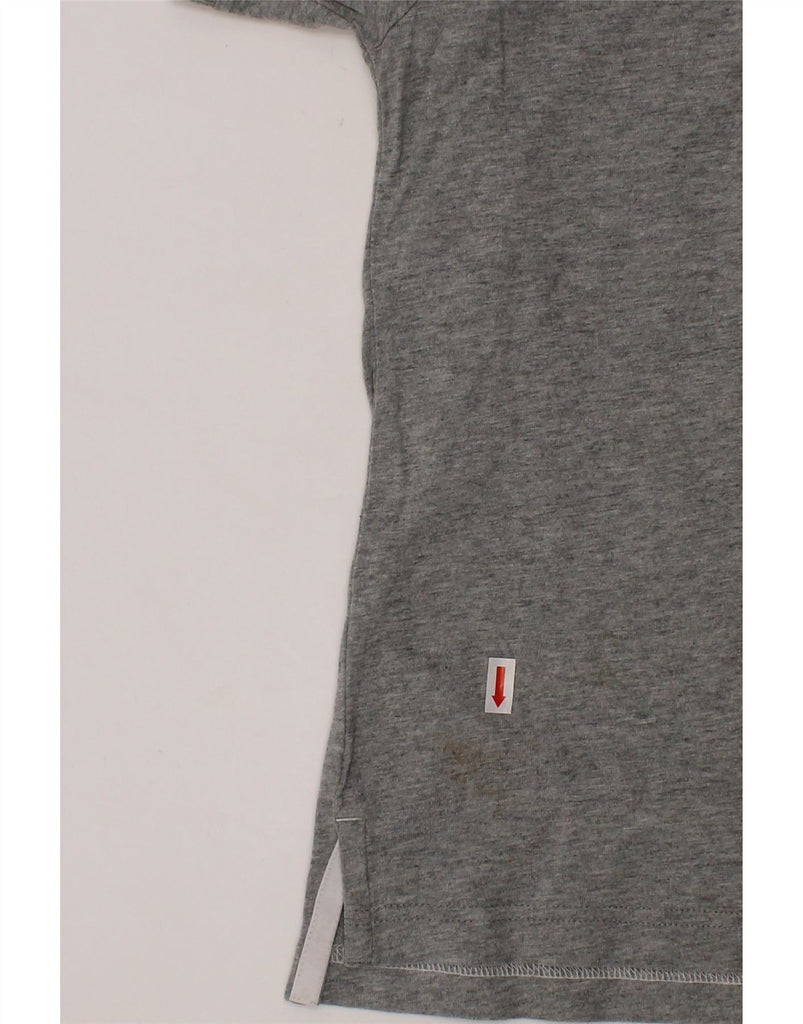 NIKE Boys Polo Shirt 7-8 Years XS  Grey Cotton Vintage Nike and Second-Hand Nike from Messina Hembry 