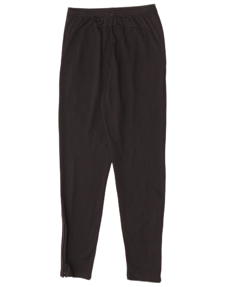 NIKE Boys Dri Fit Tracksuit Trousers 13-14 Years XL Black Polyester