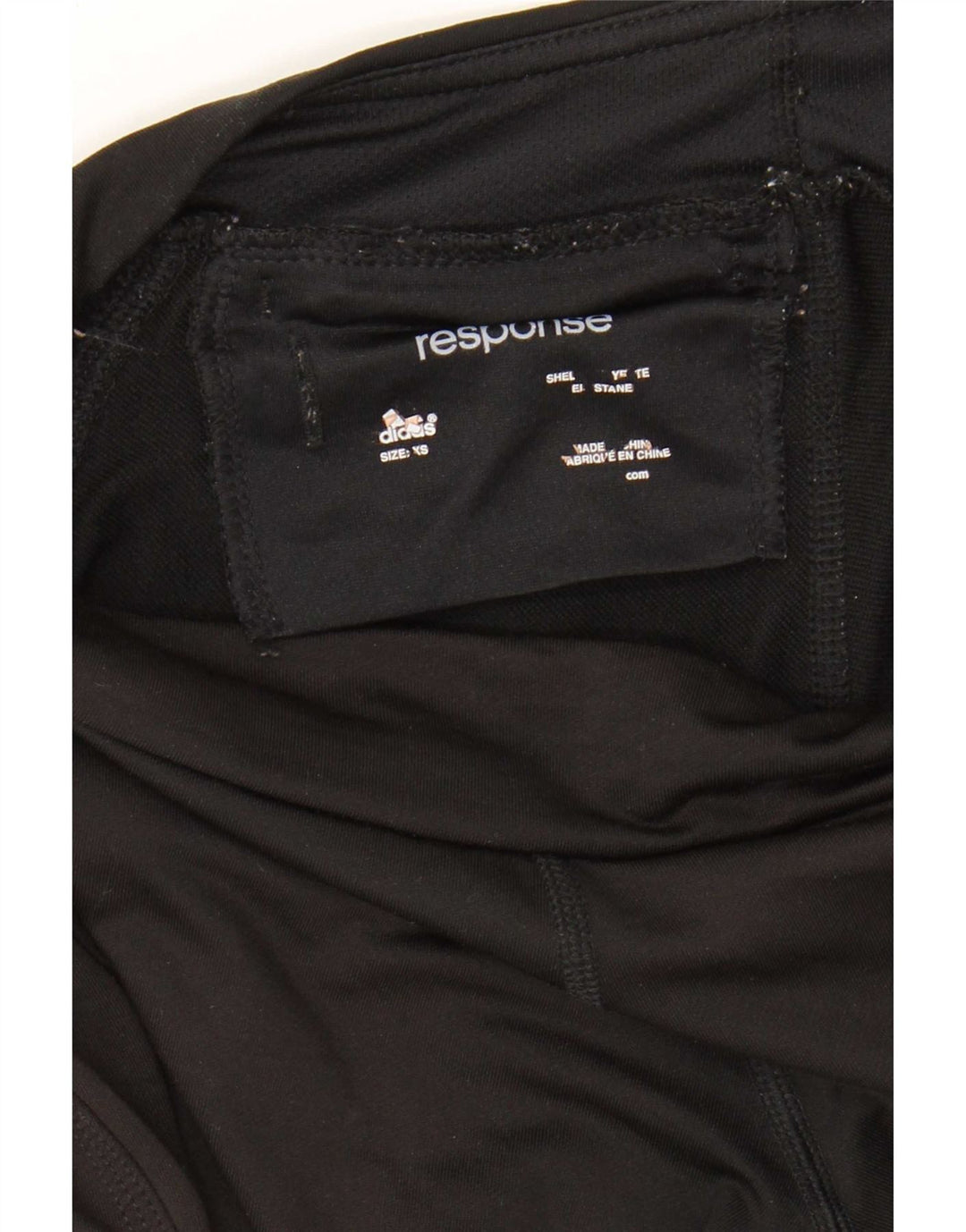 Adidas Womens Response Leggings UK 6 XS Black Polyester