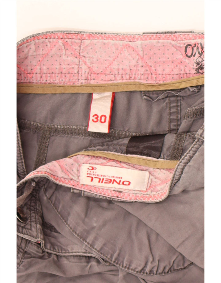 O'Neill Womens Casual Shorts W30 Medium Grey