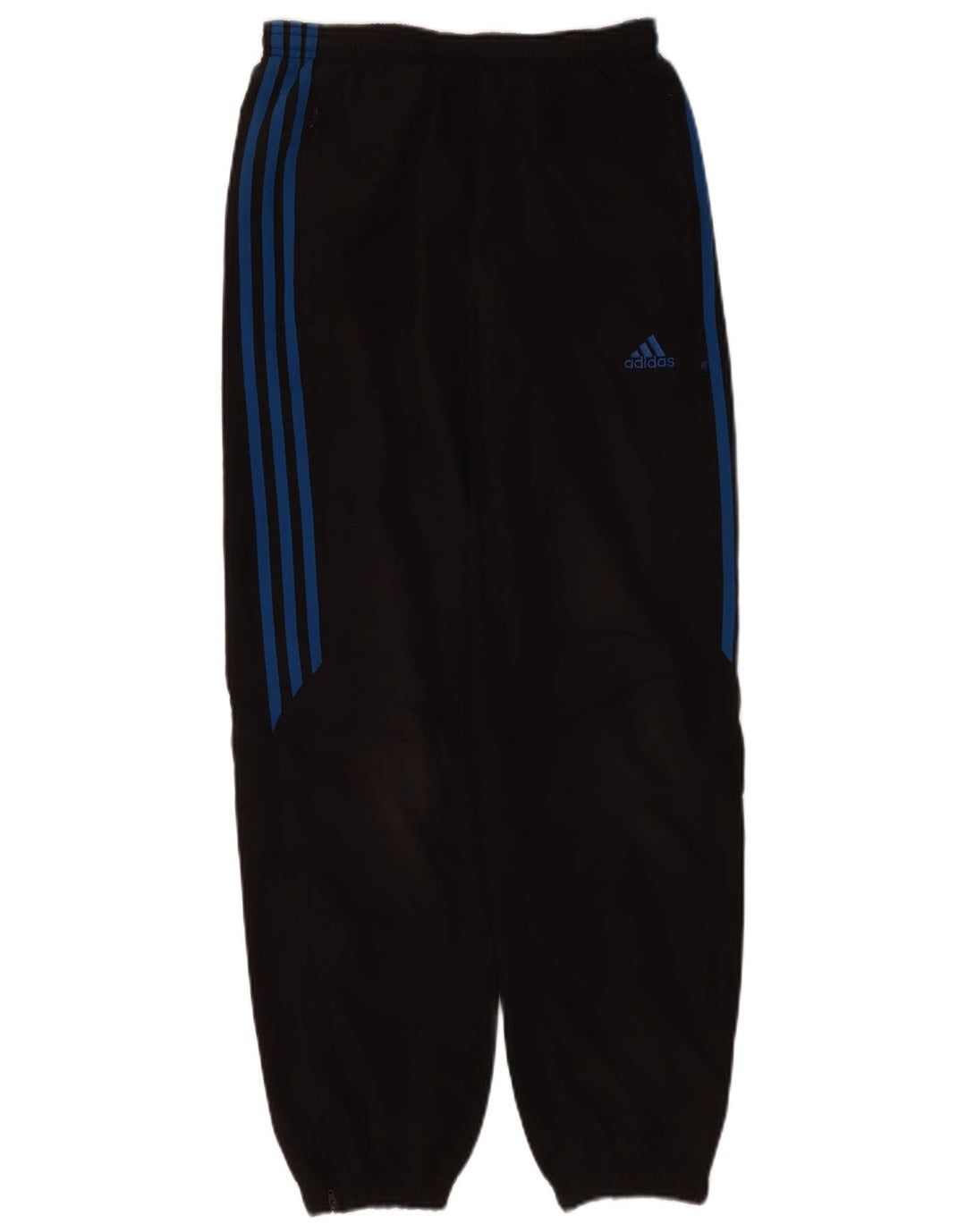 Adidas Boys Tracksuit Trousers Joggers 12-13 Years  Black Polyester