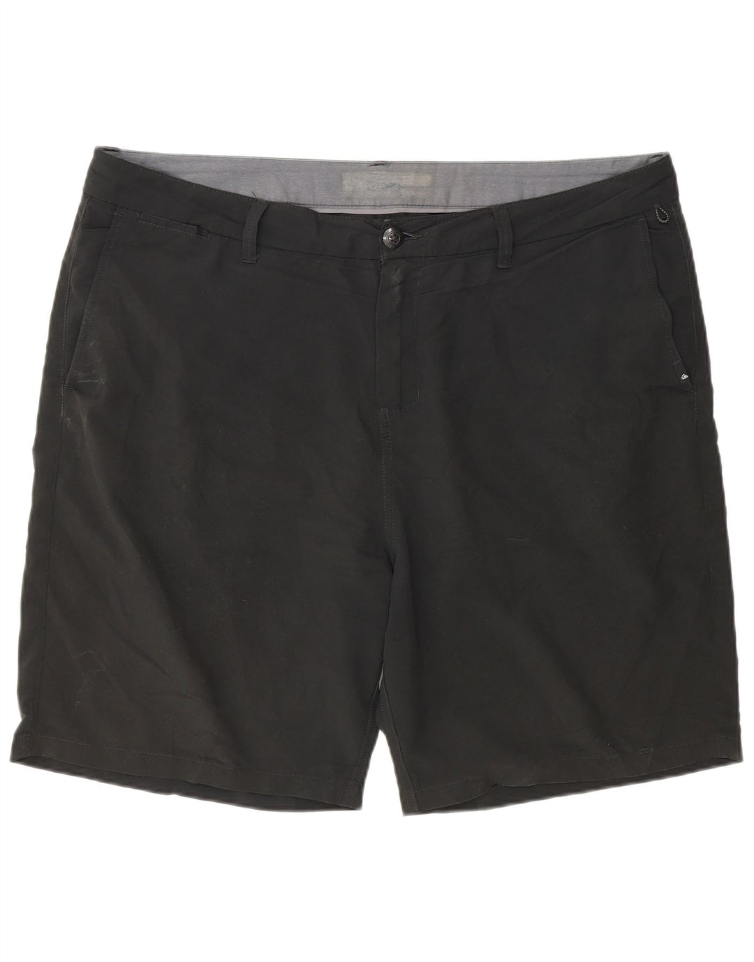 Quiksilver Mens Chino Shorts W38 XL Black Polyester