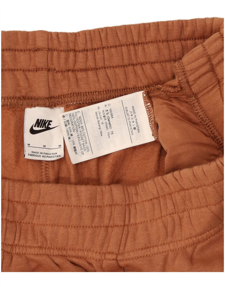 Nike Mens Tracksuit Trousers Joggers Medium  Brown Cotton