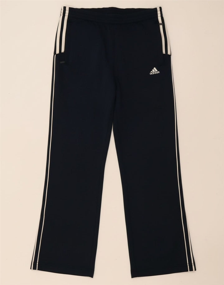 Adidas Boys Tracksuit Trousers 11-12 Years  Navy Blue Polyester