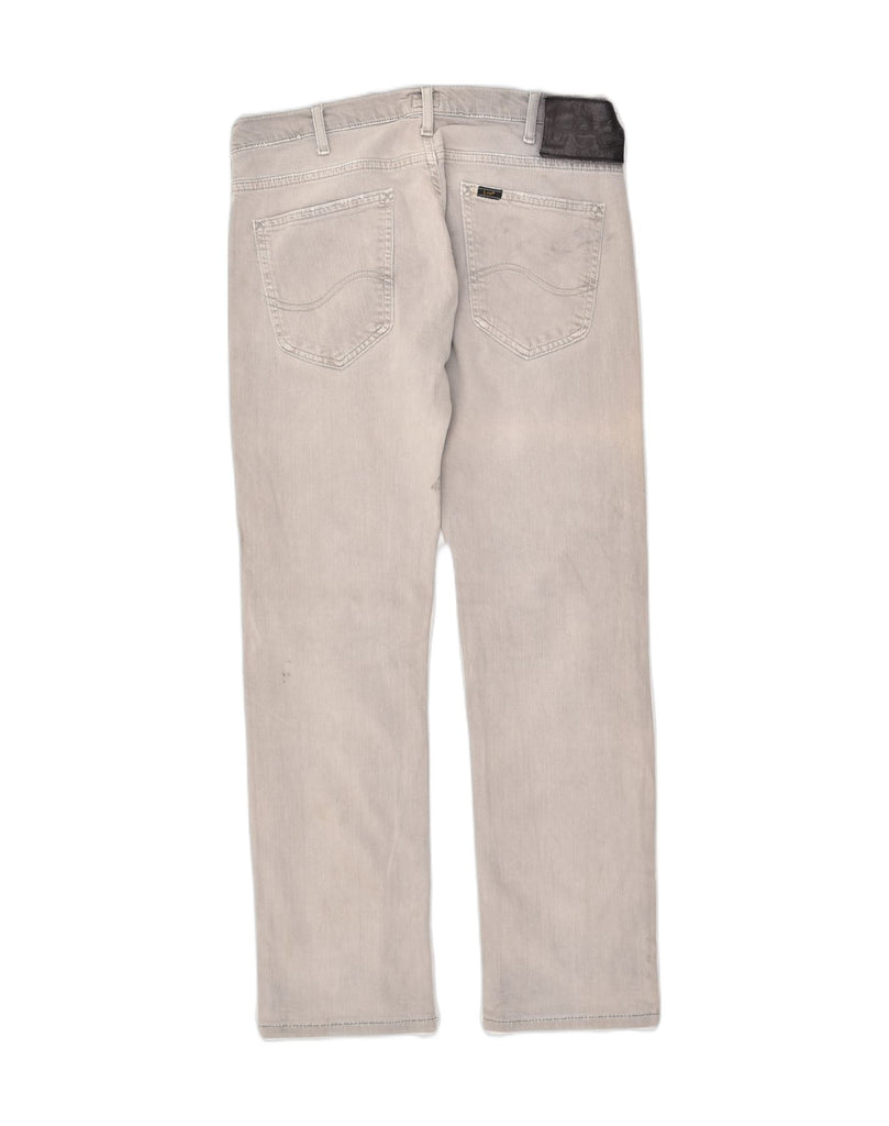 LEE Mens Slim Jeans W33 L34  Grey Cotton | Vintage Lee | Thrift | Second-Hand Lee | Used Clothing | Messina Hembry 