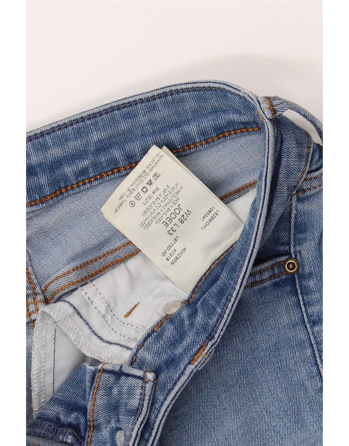 Lee Womens Jodee Ultra Skinny Jeans W28 L33 Blue Cotton
