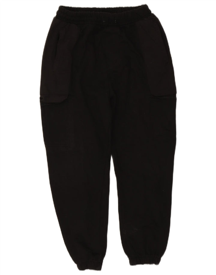 Zara Mens Capri Cargo Tracksuit Trousers Joggers Medium Black