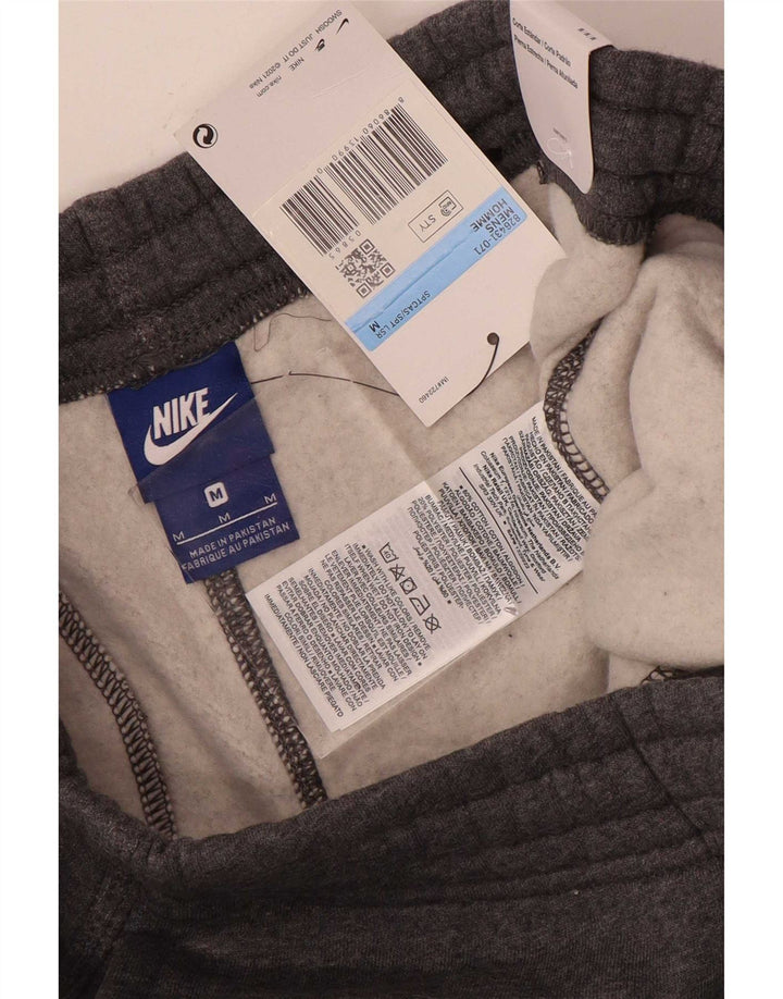 Nike Mens Standard Fit Tracksuit Trousers Joggers Medium Grey Flecked