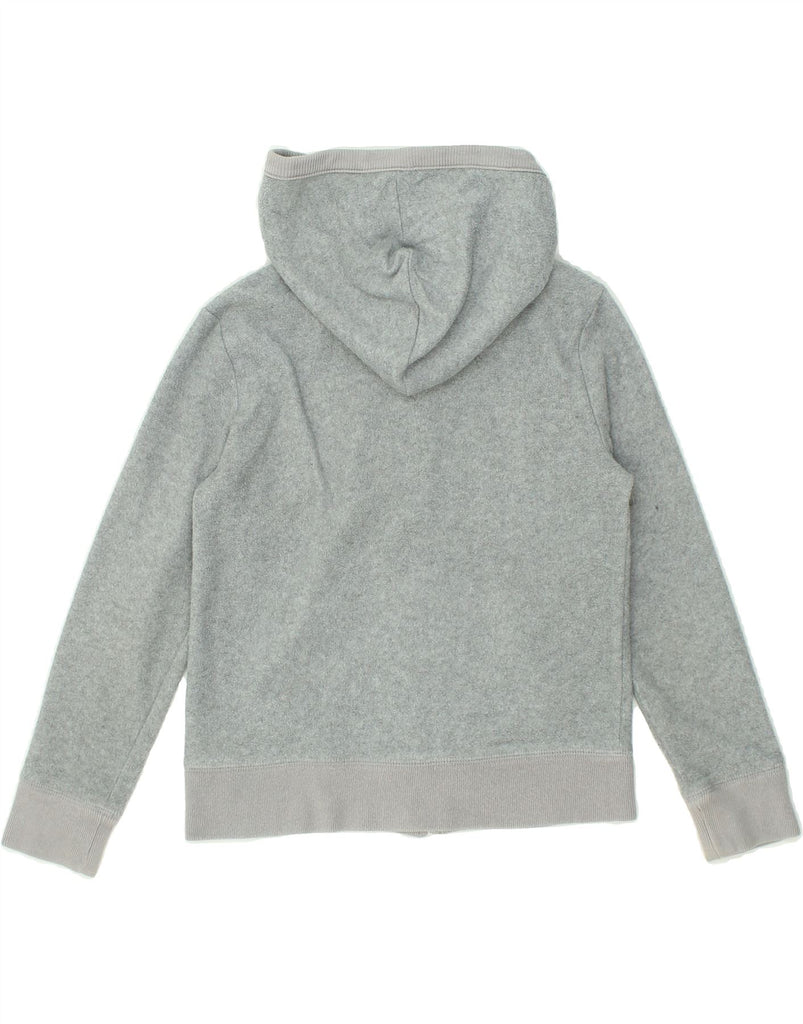 GAP Girls Graphic Zip Hoodie Sweater 7-8 Years Medium  Grey Cotton | Vintage Gap | Thrift | Second-Hand Gap | Used Clothing | Messina Hembry 