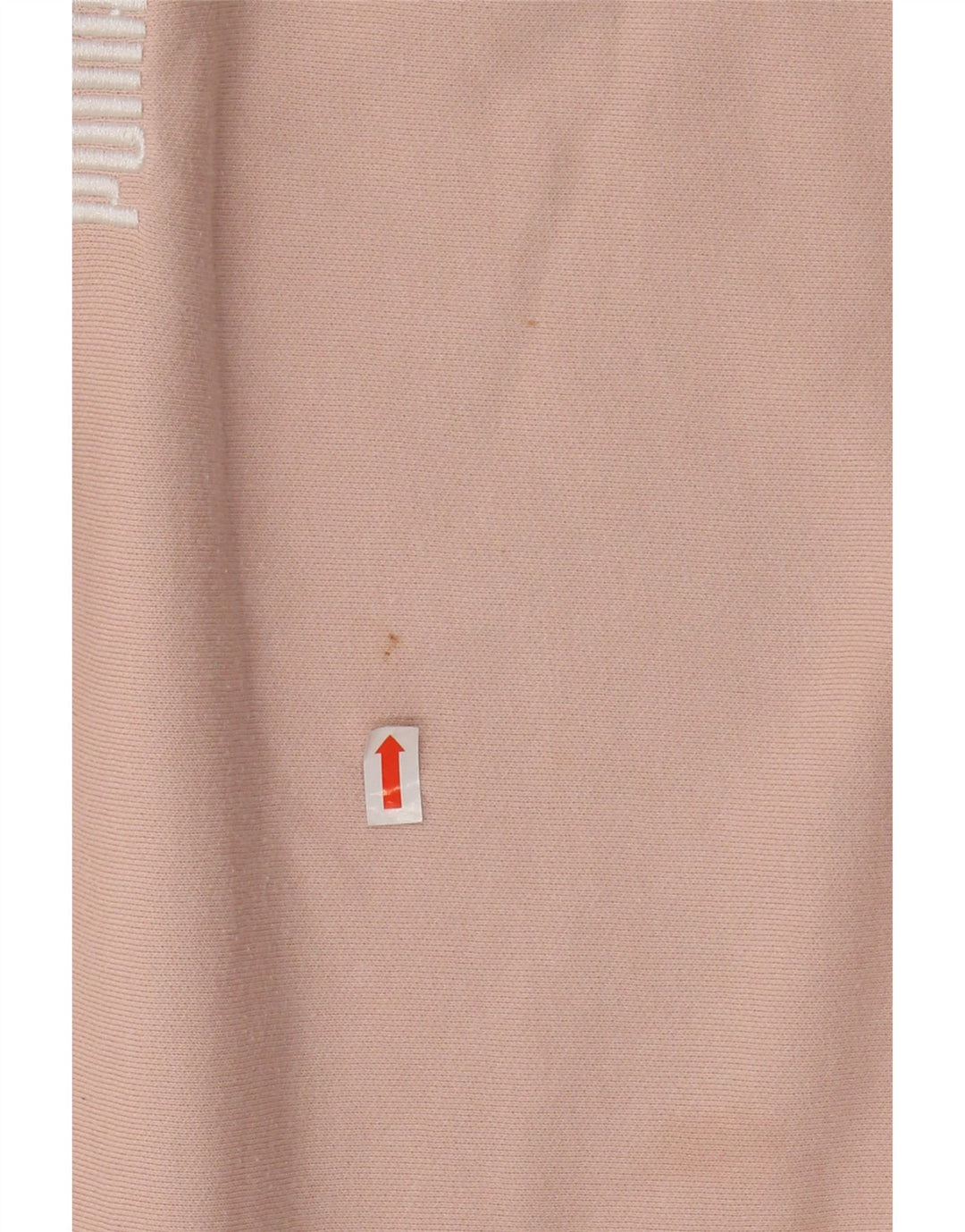 PUMA Womens Oversized Hoodie Jumper UK 10 Small Pink Cotton